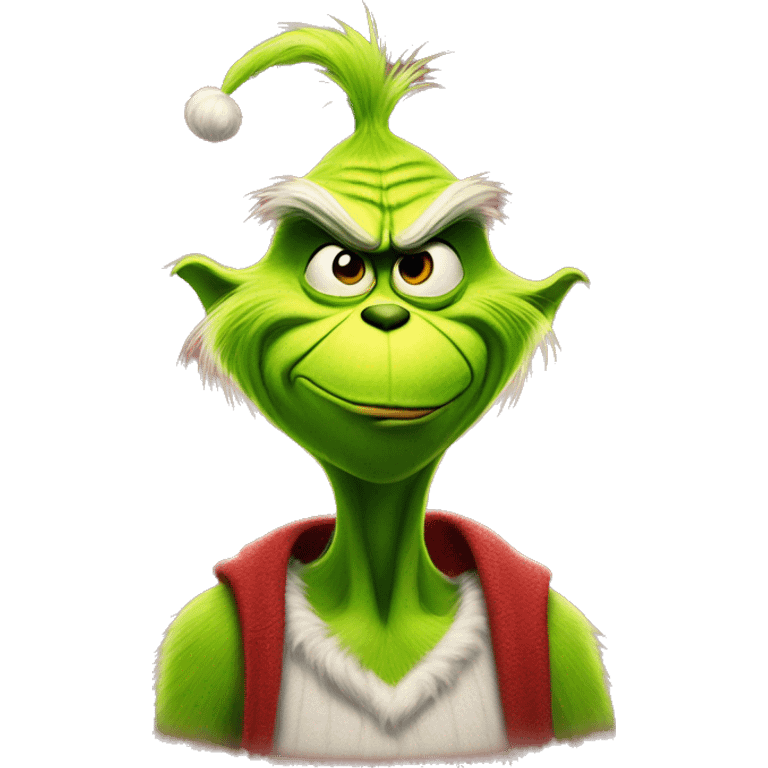 Grinch on the house emoji