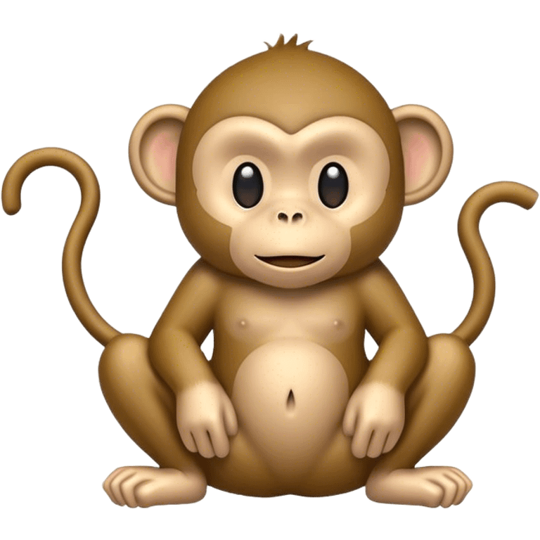 Butt+monkey emoji