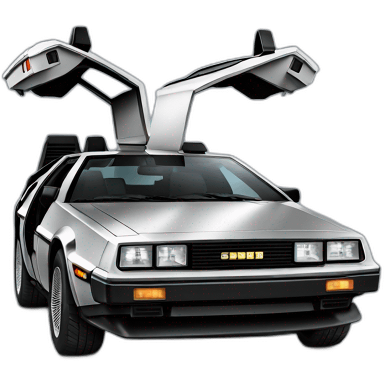 delorean emoji