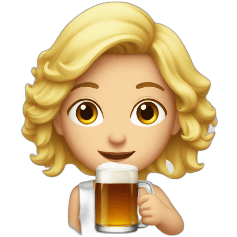 Mom drink bière emoji