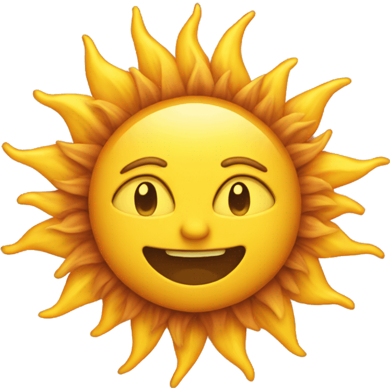 The Sun emoji