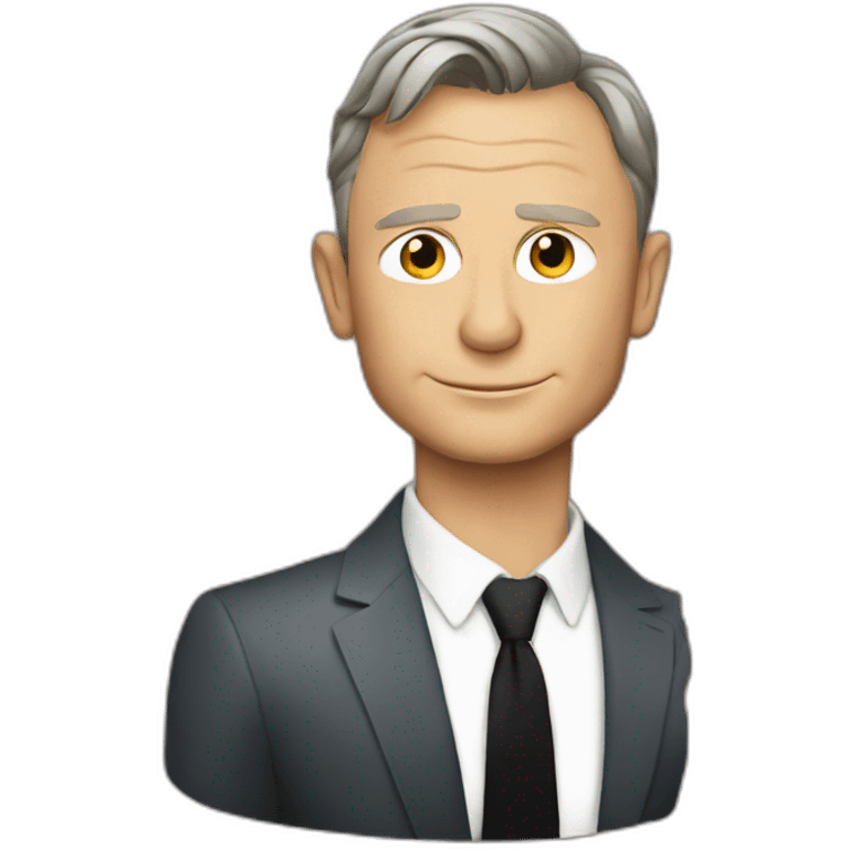 Daniel Craig pride emoji