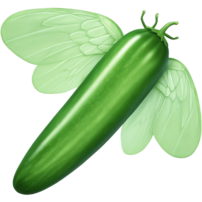 Cucumber fairy  emoji