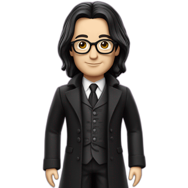 professor snape in a barbie outfit emoji