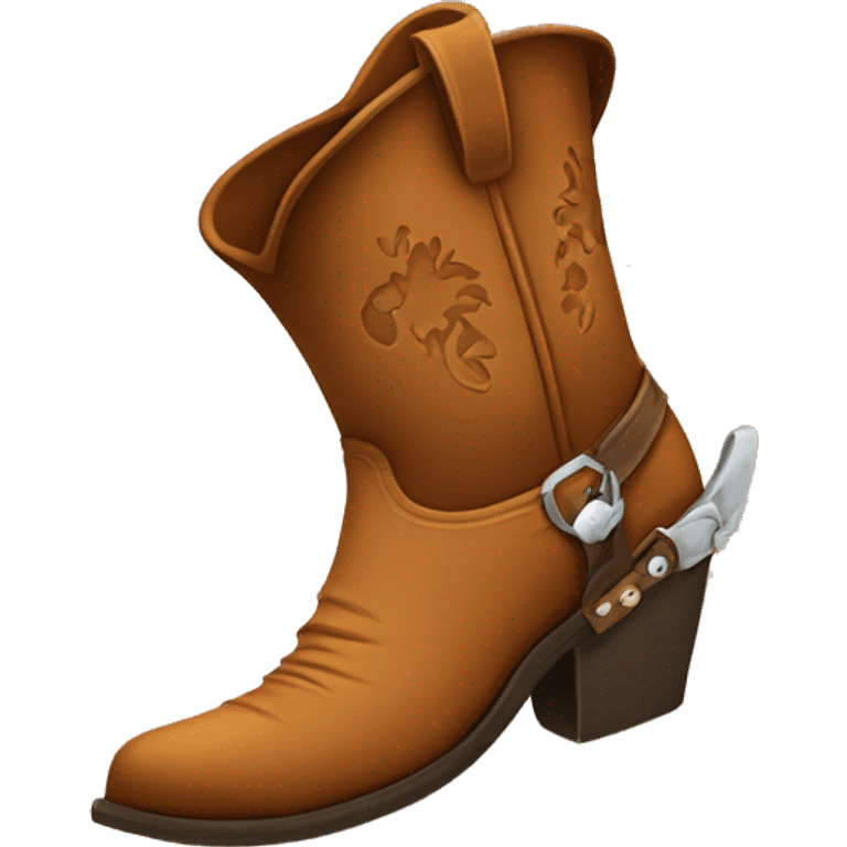 Cowgirl boot  emoji