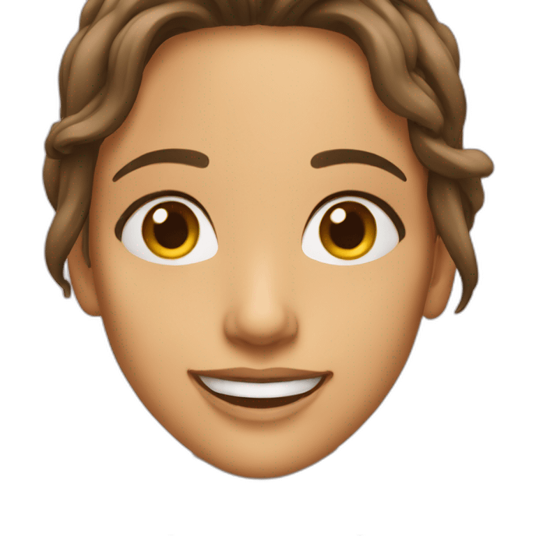 femme voilée sourire emoji