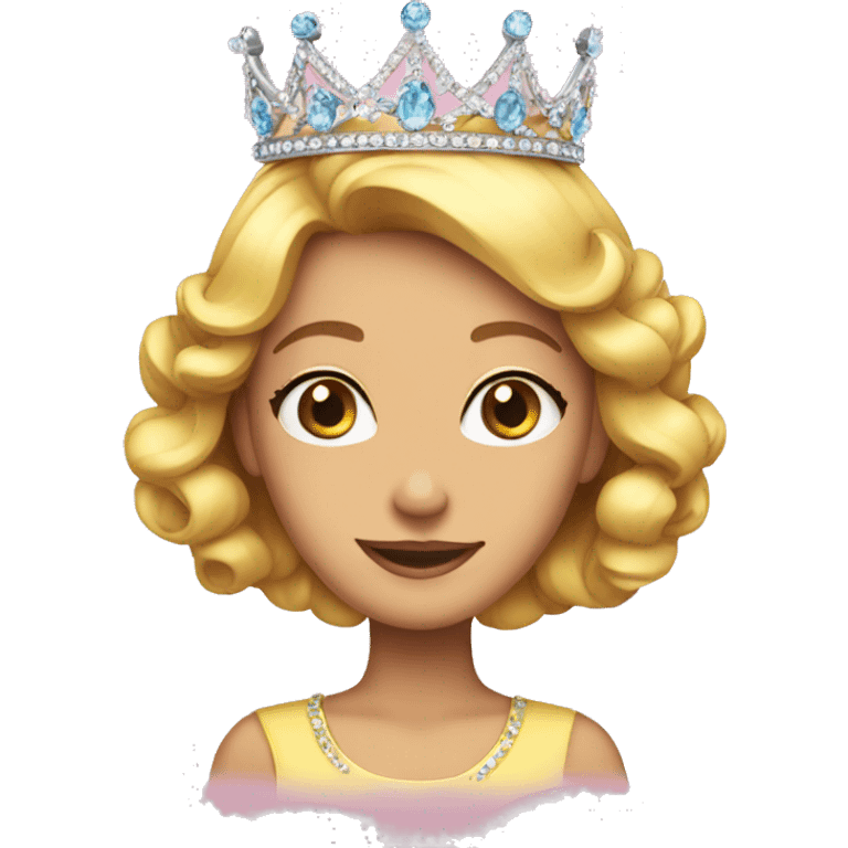 Birthday queen tiara emoji