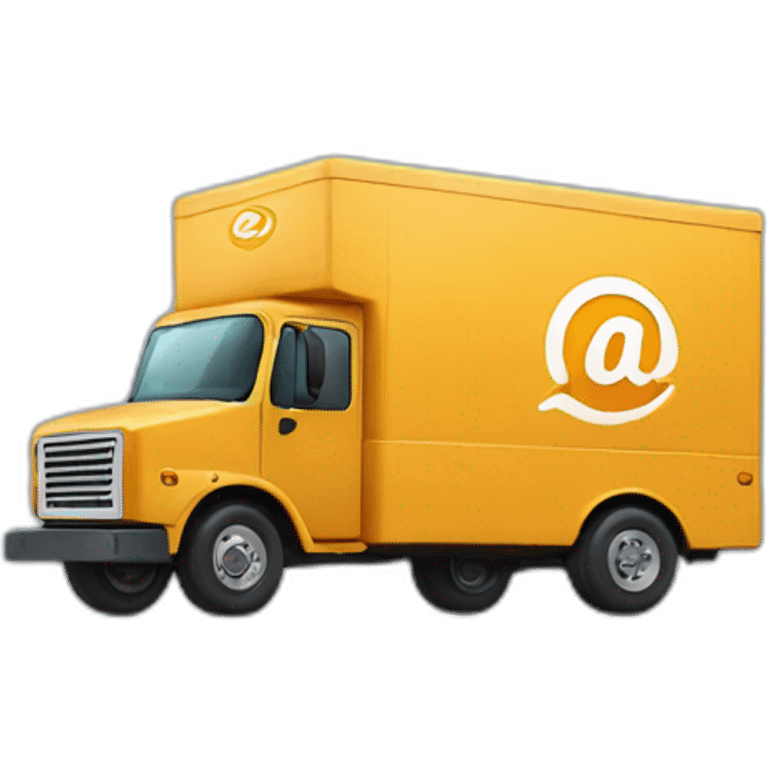 AMAZON DELIVERY TRUCK emoji