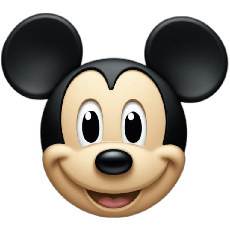 Mickey mouse click emoji