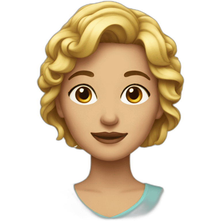 Femme très belle emoji