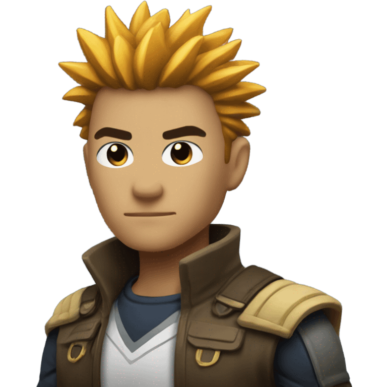 Make emoji the main character of solo leveling
 emoji