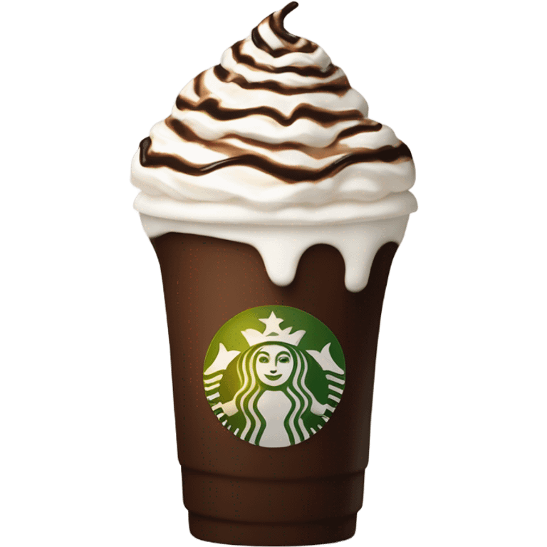 vanilla mocha starbucks  emoji