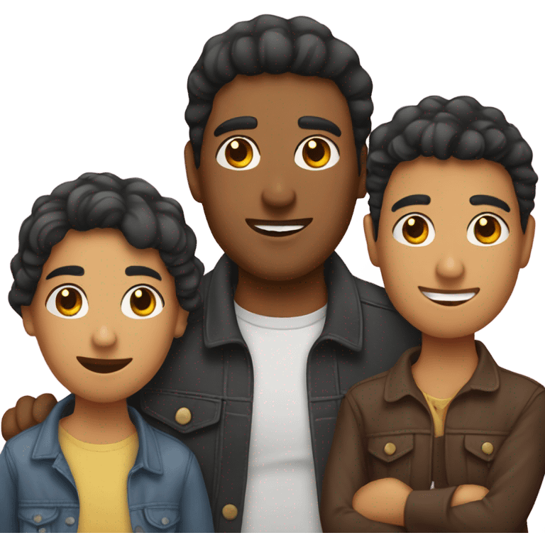 Three Hispanic best friends  emoji