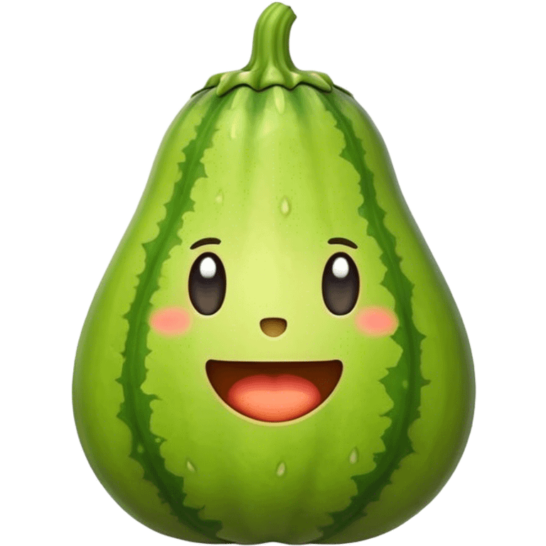 bitter gourd emoji