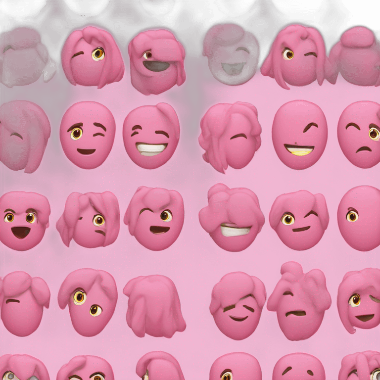 Розовые сердечко  emoji