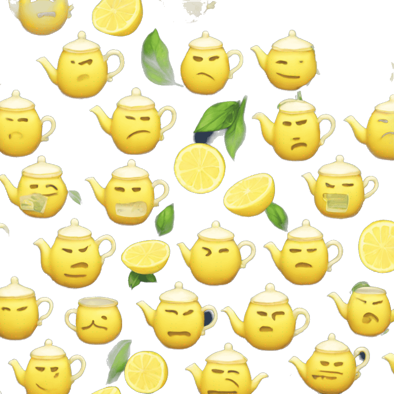 Tea with lemon  emoji