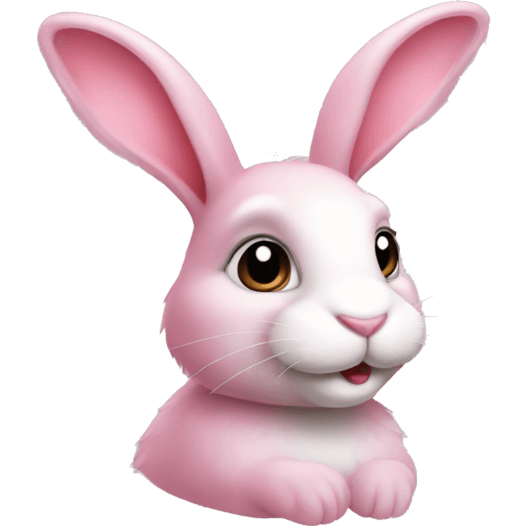 rabbit pink emoji