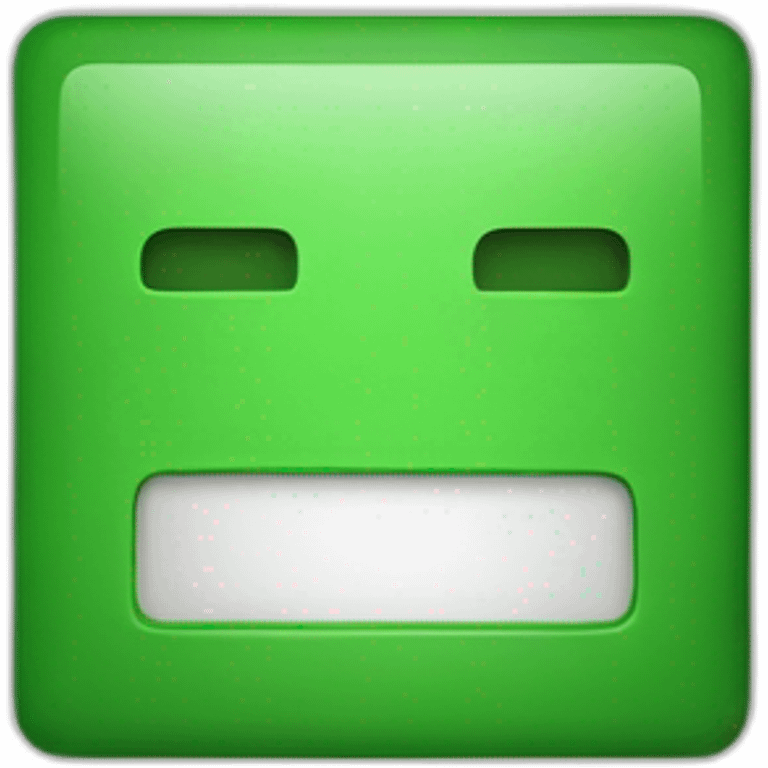 a green square emoji