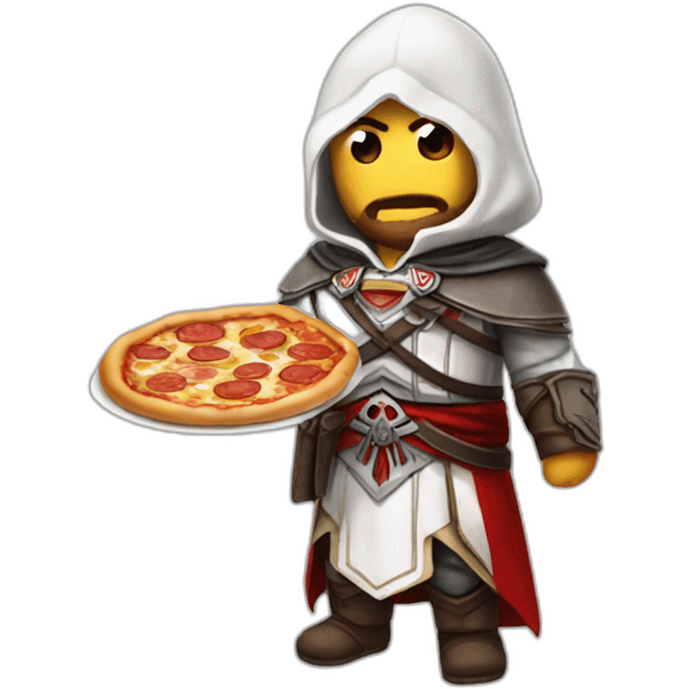 Ezio-auditore-eating-pizza emoji