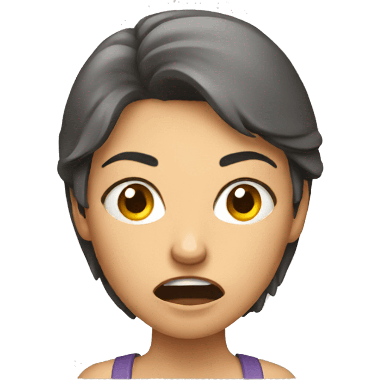 angry woman emoji