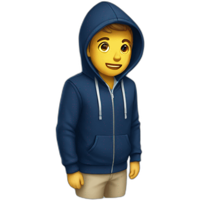 navy hoodie emoji