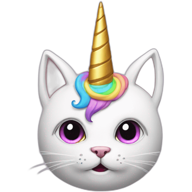 Cat unicorn emoji