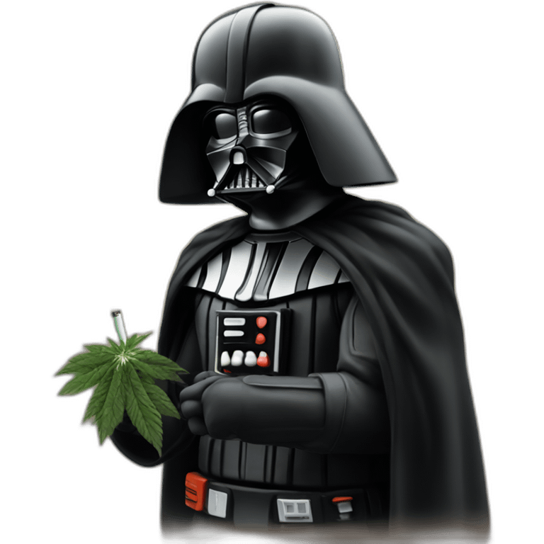 vador smoking weed emoji