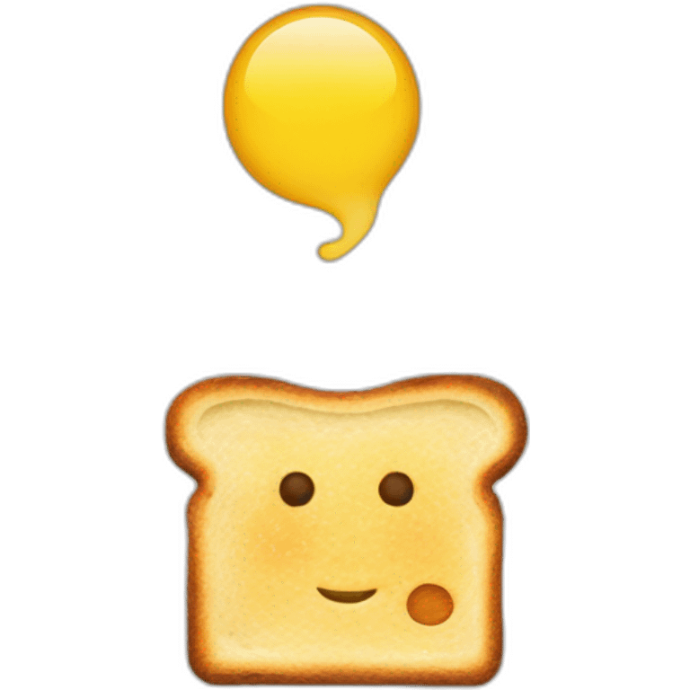 natte tosti emoji