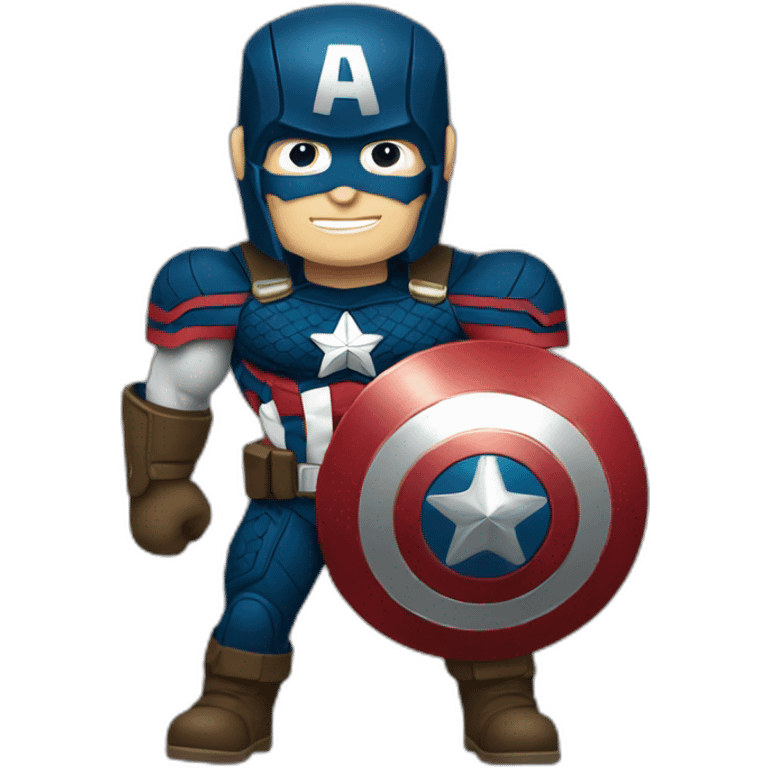 Bouclier captain America emoji