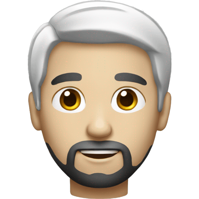 white man with black hair working macbook emoji