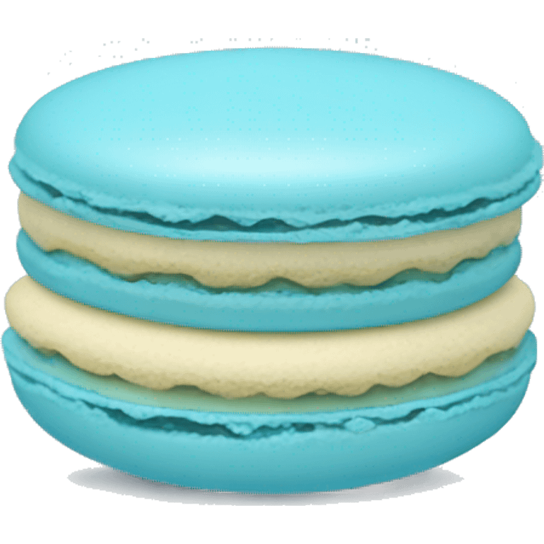 one baby blue Macaron emoji