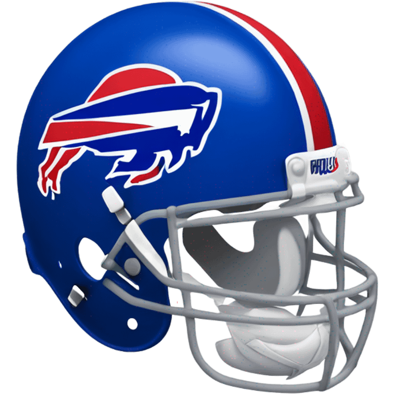 Buffalo bills helmet  emoji