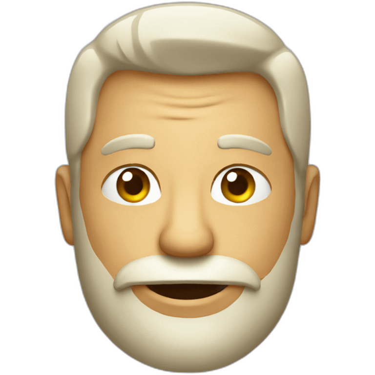 man with beer emoji