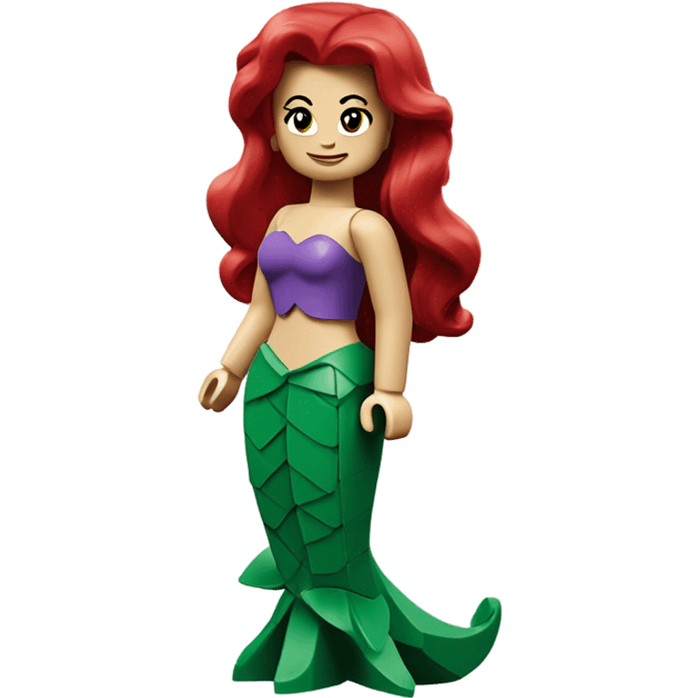 fullbody lego arielle emoji