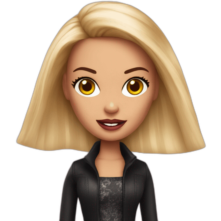 evil barbie emoji