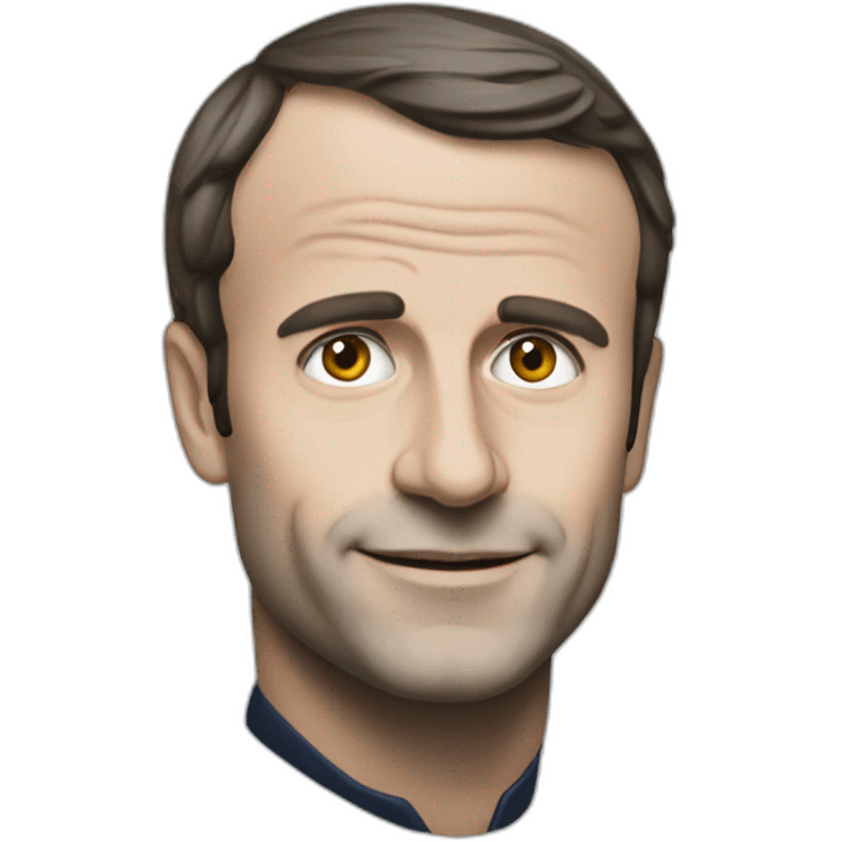 Macron en colère  emoji