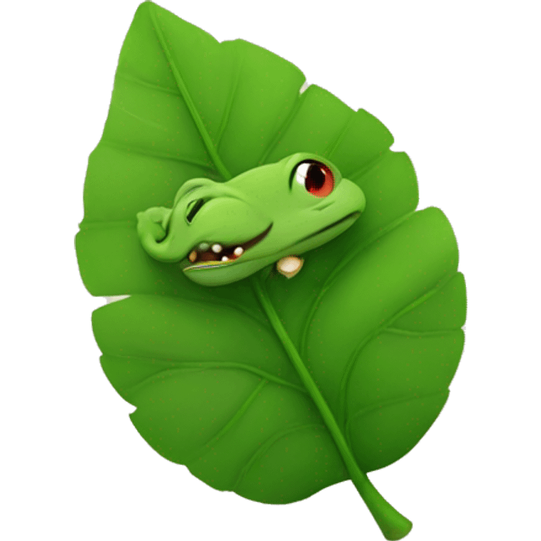 kappa with a leaf emoji