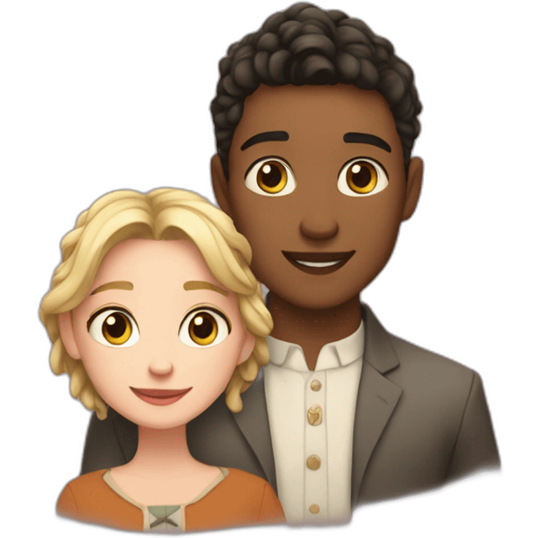 Neele and Adrien  emoji