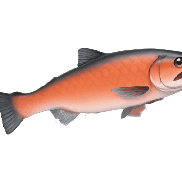 smocked salmon emoji