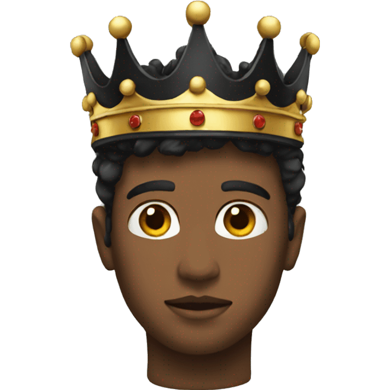 black crown emoji