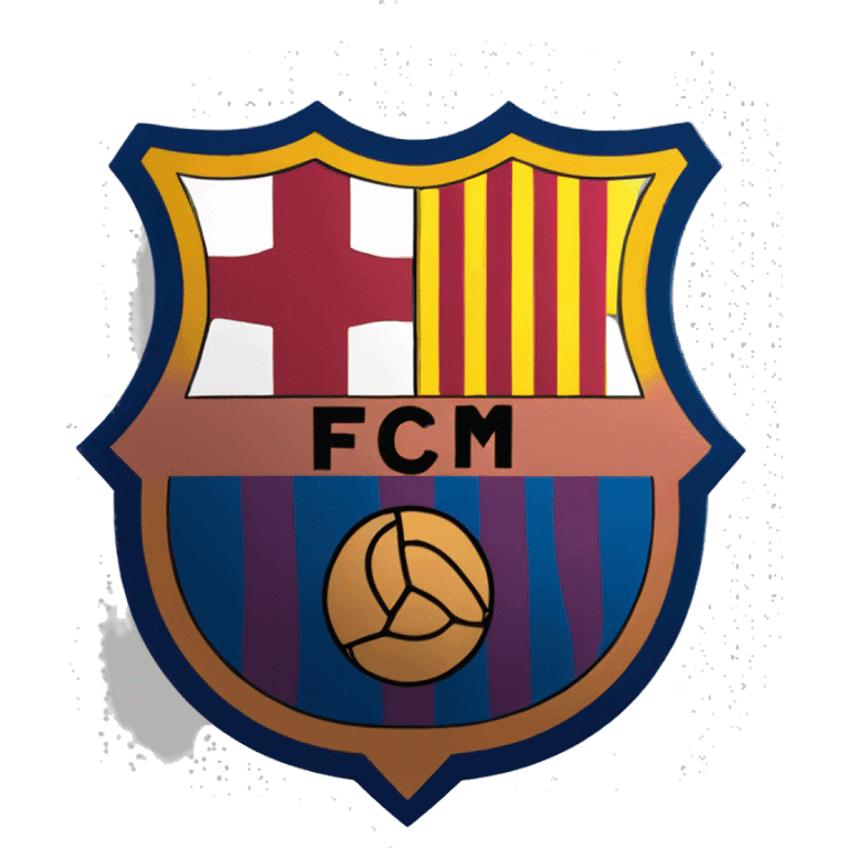 Escudo barça emoji