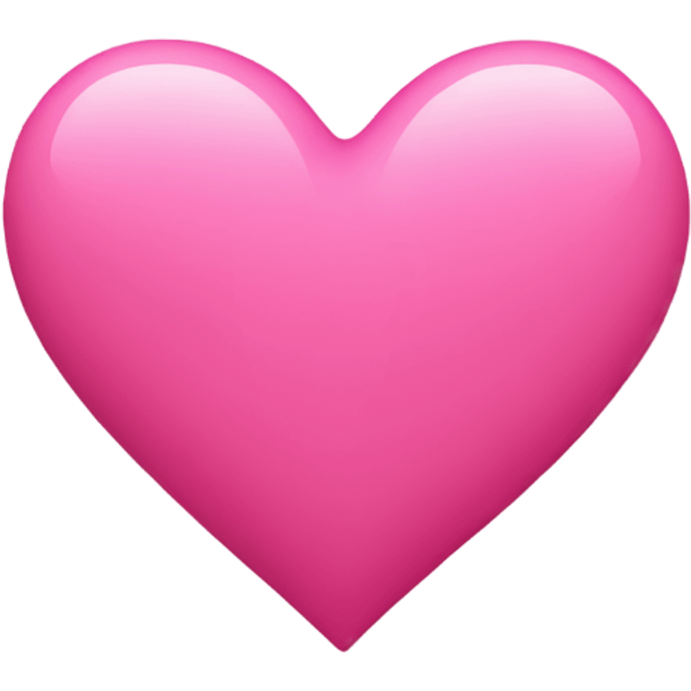 Pink heart emoji