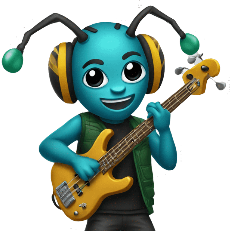 hornets playing bass emoji