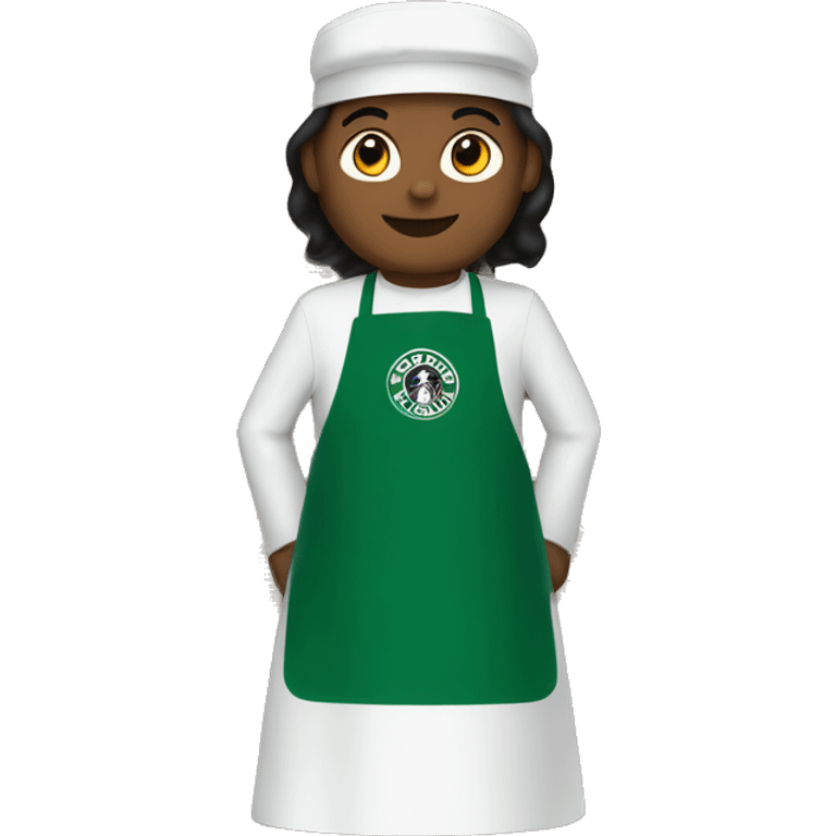 starbucks APRON emoji