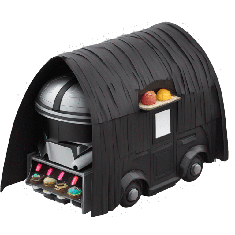 Darth Vader’s dream house/food truck assembled from 2 pieces  emoji