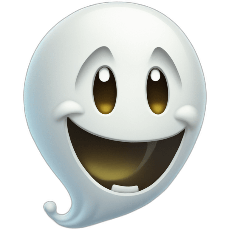 laughing ghost emoji