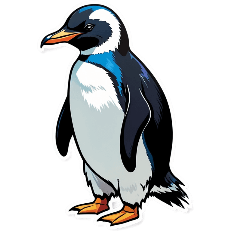 angry penguin emoji