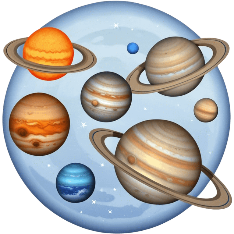 solar system emoji