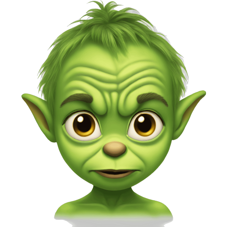 Baby grinch  emoji