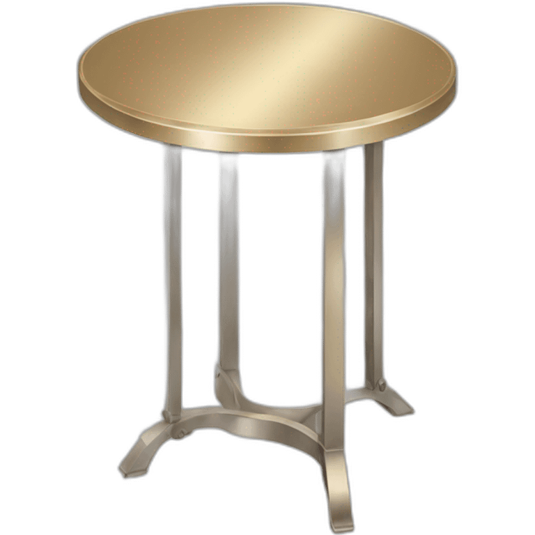 platform table metallic emoji